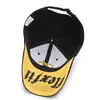 Boné de Baseball Fashion Transfronteiriço Bordado Tridimensional Chapéu Masculino Esportivo Outdoor Lazer Boné com Aba Chapéu Viseira de Proteção Solar Masculino