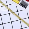 Fio Dourado e Prateado de 16 Cores Pontos Coloridos Pratos Bilaterais Rendas Decorativas para Roupas Acessórios