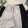 Pantalones Cargo de Pierna Ancha para Adolescentes para Hombres y Mujeres, Nuevo Estilo Verano 2026, Bloques de Color, Doble Cremallera, Cordón, Pierna Recta Holgada, Pantalones Largos hasta el Suelo