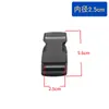 Accesorios para Bolsas Hebilla de Ajuste Socket Hebilla de Mochila Hebilla de Plástico Hebilla de Mochila Escolar Hebilla de Presión para Correa Hebilla de Bolsa