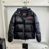 Versión Correcta de Invierno Europeo Marca de Moda Pujia Nueva Moda Versátil Chaqueta Abrigo de Plumas Cálido para Hombre