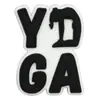 Nuevos Zapatos Perforados de la Serie Deportiva de Yoga, Ropa, Accesorios para el Cabello, Accesorios para Joyería DIY, Parches Suaves de Goma de PVC de Dibujos Animados Planos