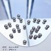 Aço titânio não desbota sementes de melão fecho lagosta anel aberto fivela ot corrente estendida pulseira de mão DIY material de acessórios para colar