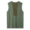 Chaleco Deportivo Transpirable Sin Mangas para Hombre de Verano Ropa de Entrenamiento de Baloncesto Fitness Ropa de Secado Rápido Running Transfronterizo Europeo y Americano