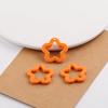 Estrela de Cinco Pontas Acrílica Perfurada Colorida de 30mm DIY Feito à Mão Pingente Miçangas Material para Joias Acessórios