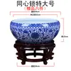 Tanque de Agua para Flores para Cultivar Nenúfares, Tanque de Peces Hidropónico para Acuicultura, Macetas de Cerámica, Barril Profundo de Loto Antiguo de Gran Diámetro Tanque Feng Shui