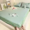 Sábana de Cama con Esterilla Refrigerante de Seda de Hielo para Verano, Lavable a Máquina, Esterilla Refrigerante Suave de Hielo para el Hogar, Esterilla Refrigerante de Etileno de Polietileno, Clase A, Grado Materno e Infantil