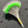 Silicone through verde fluorescente verde ponto espaço super apertado feijões todos os tipos de cor feijões de espaço a granel fabricantes atacado acessórios para equipamentos de pesca