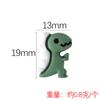 Miniaturas lindos dinosaurios pequeños accesorios de resina al por mayor accesorios para el cabello DIY estilo celebridad en línea ins diadema de dinosaurio accesorios de pegamento crema