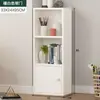 Estantería Estante de Almacenamiento Simple Estantería Pequeña Minimalista Gabinete Contra la Pared Gabinete Estrecho Dormitorio de Estudiante Gabinete de Almacenamiento Creativo Práctico para Grietas