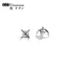 Aleación de Titanio F136 Fondo Redondo Portapiedras con Garras Portaflores de Corte Rosa en Blanco Portapiedras para Hueso de la Oreja G23 Fondo de Copa Joyería para Uñas de Hueso de la Oreja DIY