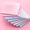 Caderno de Notas Adesivas Post-it Gradiente Halo Post-its de Alto Valor Post-its para Estudantes Bloco de Notas Puro Desejo