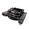 Cortacésped de alta velocidad para caminos, trituradora de césped inteligente, cortacésped de gasolina tipo oruga controlado por control remoto, máquina desyerbadora para jardines y huertos