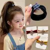 Diadema de Toalla con Estrellas a Cuadros para Niñas 2026 Nueva Cuerda para el Cabello de Alta Elasticidad para Coletas de Niñas