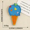 Etiqueta de Bordado Computadorizado Desenho Animado Original Comida Bolo Patch Adesivos Bordados Autoadesivos Acessórios para Roupa Adesivos de Tecido DIY