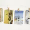 Pinzas Pequeñas de Madera de 3.5 cm Pinzas para Fotos DIY Decoración de Pared de Fotos Artesanía de Madera para Muebles