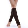 Polainas Grossas de Tricô Torcido Estilo Novo Soltas de Fio para Mulheres, Meias de Bota Folgadas Tricotadas para Outono e Inverno, Joelheiras, Protetores de Pé