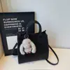2025 Nueva Bolsa Tote de Invierno para Mujer Bolsa de Gran Capacidad Moda Simple Casual Cotidiana para Viajar Bolso Cruzado de Mano