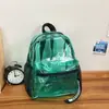 Mochila bolsa de dolor mochila escolar para estudiante nueva elegante moderna mochila escolar mochila impermeable para exteriores y playa bolsa de gelatina transparente