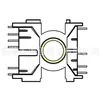 Estrutura de Transformador Er25 Estrutura de Baquelite Er26 Estrutura de Alta Frequência Bobina Vertical 6+8+6+4 Pinos 2557