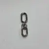 Moda Producto Nuevo Hebilla Doble Estilo Clásico Hebilla de Disco Metálico Hebilla de Cadena Ovalada Hebilla de Resorte Abierto Accesorios Joyería al por Mayor