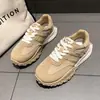 Tênis de Corrida Macios Estilo Coreano Retro para Mulheres, Tênis Waffle de Outono, Tênis de Estudante, Calçados Femininos Versáteis da Moda