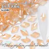 6*10mm Rombos Fondo Plano Super Brillantes Joyería para Uñas Accesorios de Joyería de Pedrería de Vidrio Arte de Uñas Portátil Diamante Al Por Mayor