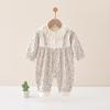 Mamelucos para Bebé, Ropa de Salida de Primavera y Otoño, Ropa para Gatear de Terciopelo Suave Categoría a para Bebé Niña, Ropa de Algodón Puro para Recién Nacido