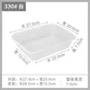 Cesta de Plástico Rectangular Cesta Escurridora de Cocina Cesta Gruesa para Lavar Verduras Marco Contenedor Grande para Puestos de Comida Barbacoa Comercial Contenedor de Alimentos Cesta de Plástico