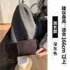 Calça Banana de Arroz Glutinoso Cor de Café para Mulheres, Novo Estilo Outono e Inverno 2025, Petite Cintura Alta Emagrecedora Solta Casual Calça Banana