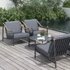 Juegos de mesa y sillas para exteriores para el ocio, adecuados para patios, jardines, hoteles, casas de huéspedes, piscinas, terrazas, balcones, parques y áreas de comedor