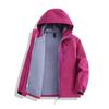 Chaqueta Deportiva para Exteriores de Estilo Montaña con Capucha y Múltiples Bolsillos de Color Sólido para Hombre y Mujer Chaqueta Impermeable Otoño e Invierno