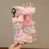 Gran Venta Otoño e Invierno Pasador para el Cabello Niños Dibujos Animados Kuromi Pasador para el Cabello Niña Pequeña Lazo Flequillo Pinza BB Accesorios para la Cabeza de Bebé