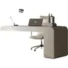 Luminária de Mesa Minimalista Italiana Luxo Moderno Mesa de Escritório Estudo em Casa Simples Acrílico de Alta Qualidade Mesa de Estudo para Computador