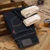 Ropa Popular para Hombre / Otoño e Invierno Hombres Elásticos Forrados de Polar Engrosados de Negocios Pierna Recta Ajuste Holgado Pantalones Largos
