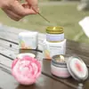 Velas Aromáticas de Cera de Soja com Flores Secas Transfronteiriças? Lembrancinhas de Casamento, Presentes de Aniversário, Incenso de Rosa com Aroma Floral