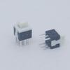 Interruptor Pulsador Sin Bloqueo Transfronterizo 5.8*5.8 Interruptor de Botón Bloqueable de Fila Única Cabeza Plana 7X7 Interruptor de Auto-Bloqueo 8.5