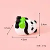 Nueva Serie de Bambú Estilo Chino Panda Artesanías de Resina Decoración de Escritorio Estilo Sanador Sala de Té Decoración de Escritorio Resina al por Mayor