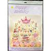 Traje de baño Celebridad de Internet Escena de Fiesta de Cumpleaños Diseño traje Oso Feliz Cumpleaños Banner de Globos Vestir Atmósfera Vida