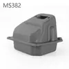 Ms381 Ms382 380 Silenciador Tubo de Escape Junta de Papel Tornillo Accesorios Universales para Motosierra
