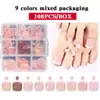 Arte de Uñas Popular Transfronterizo Uñas Portátiles 108 Piezas Parches de Arte de Uñas Terminados para Manos y Pies Set de Uñas Postizas Uñas Portátiles Mayoreo