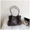 Bolsa de Tote Tejida Estilo Coreano Casual Shuai Mijia para Mujer 2026 Nuevo Estilo Temperamento Gran Capacidad para Viajar Bolso de Hombro Único