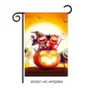 ¡Guau, la nueva bandera de jardín de Halloween de Amazon, bandera decorativa de Feliz Halloween, bandera colgante de Halloween