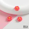 Colección de Flores Parche Pegamento Crema Materiales DIY Hechos a Mano Zuecos Funda para Teléfono Móvil Pasador Joyería Resina Accesorios Pequeños