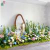 Jardim de Monet ins Paisagem Combinação Flor Cachoeira Parede Arte Floral Beleza Janela Café Exterior Cartão de Canto Celebridade Cibernética