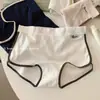 Empaquetados Individualmente~Algodón 100% Puro Calzoncillos tipo bóxer Pequeños, Estilo Deportivo para Niñas, 100% Algodón 10A Antibacterianos con Entrepierna Extendida