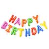 Decoração de Aniversário Balão de Alumínio Letras HAPPY BIRTHDAY Conjunto de Decoração de Balão Bola Feliz Aniversário Balão