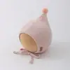 Gorro para Bebé Jingqi Otoño e Invierno Gorro Cortavientos con Protección para los Oídos para Recién Nacidos Niños y Niñas Primavera y Otoño Gorro de Poner Ajustable
