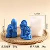 Molde de Silicona para Vela de Aromaterapia de Casa Cabaña, Molde de Resina para Casa Pequeña de Navidad DIY para Adornos de Epoxi Yeso