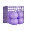 Velas perfumadas SADOER en idioma inglés (Lavanda de Provenza, para celebraciones, fiestas y cumpleaños)